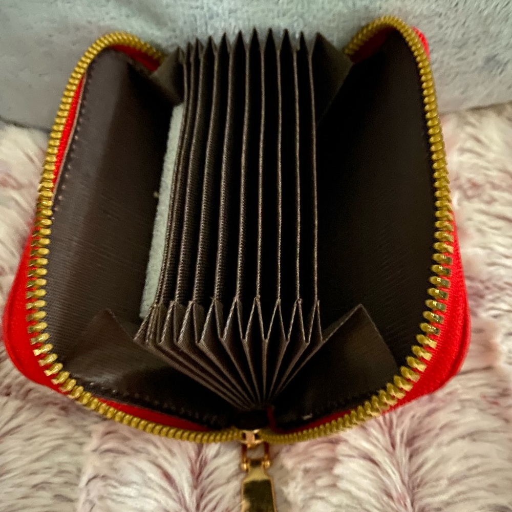 Zip around small coin purse, cardholder - Picture 7 of 8